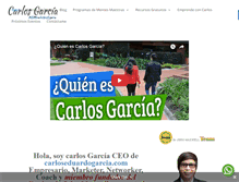 Tablet Screenshot of carloseduardogarcia.com